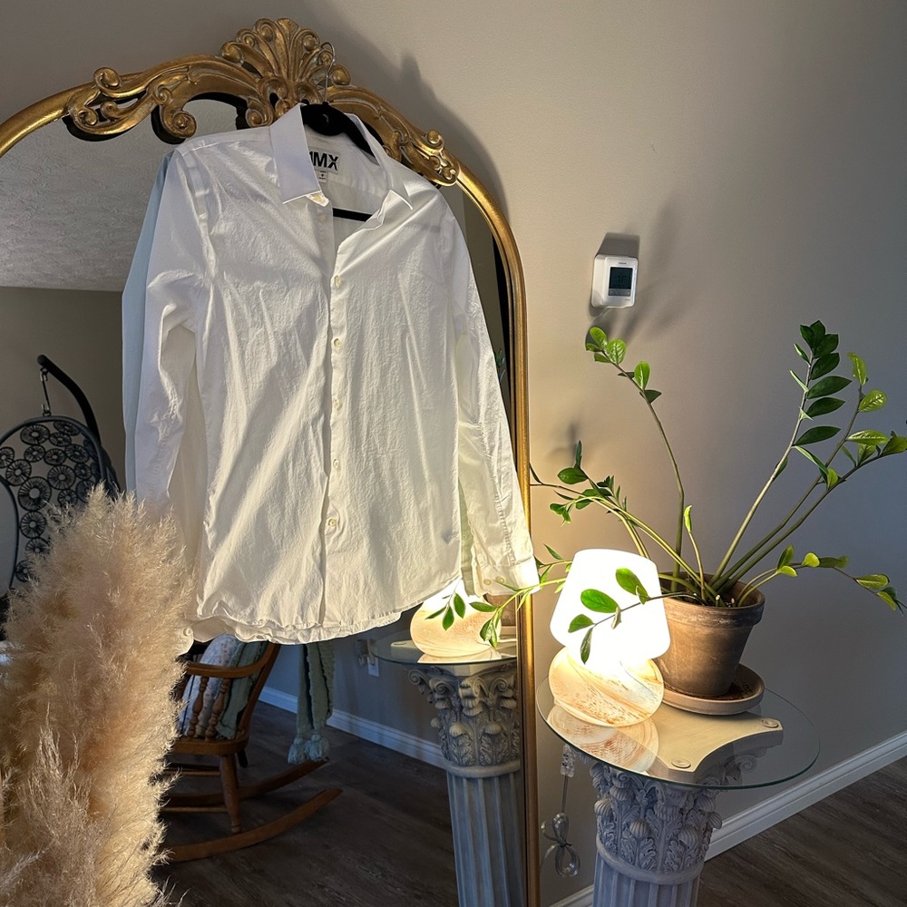 Express White Button Down - Picture 2 of 5
